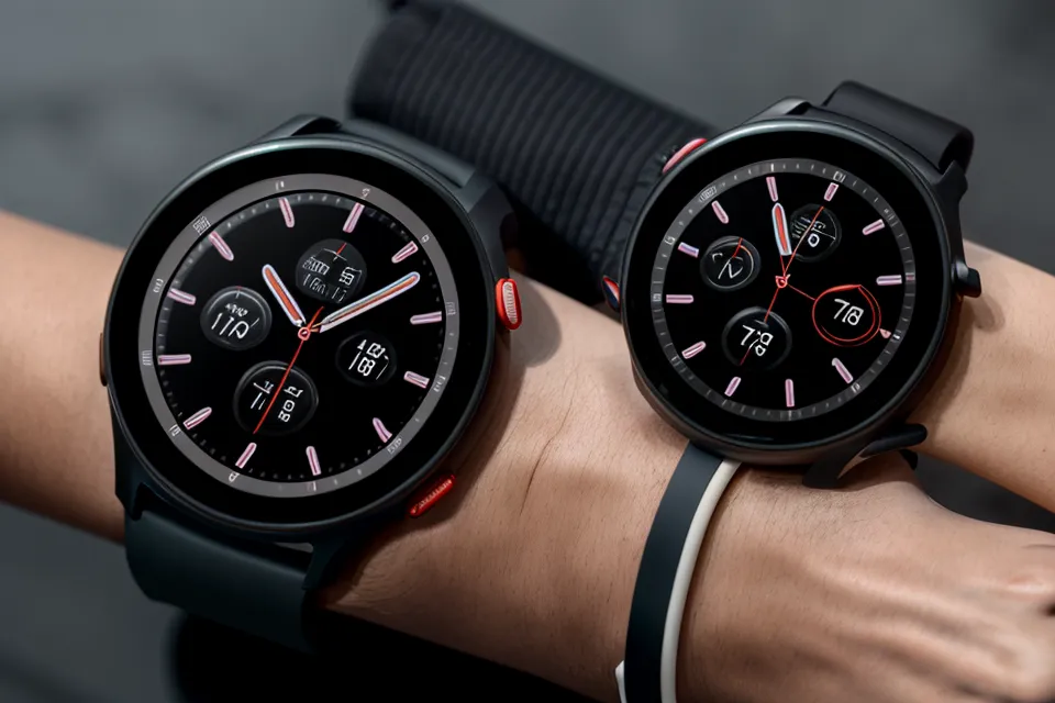 Smartwatch displaying a low heart rate variability recovery score.