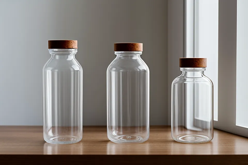 A bottle of YU SLEEP supplements on a clean bedside table.